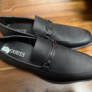 Men’s guess dress shoes size 9.5 brand new black